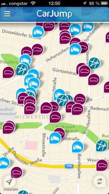 iPhone-App CarJump